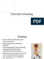 First Aid in Chocking