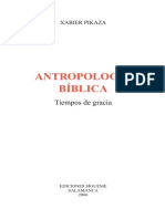 Antropologia Biblica. Tiempos de Gracia