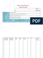 Pelan Tktikal N Operasi For PRTNDNGN Kbrshan Klas 2020