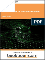 Introduction To Particle Physics