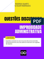 Improbidade Administrativa - Questões Discursivas