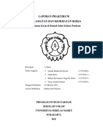 Kelompok 1 - Kelas A - Keselamatan Kerja Di Rumah Sakit Selama Pandemi