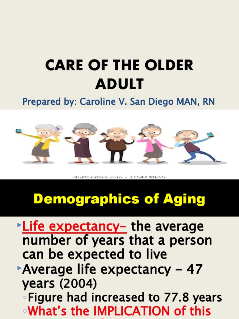 Week 1 Care of The Older Adult | PDF