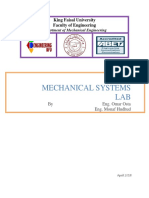 Mechanical Syatems Lab Manual