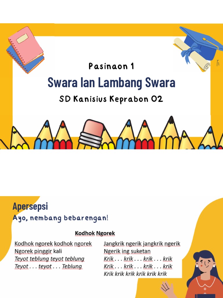 2023-7-27_Pasinaon1.2 Swara Lan Lambang Swara | PDF