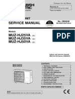 Mitsubishi Electric MUZ-HJ VA Service Manual Eng