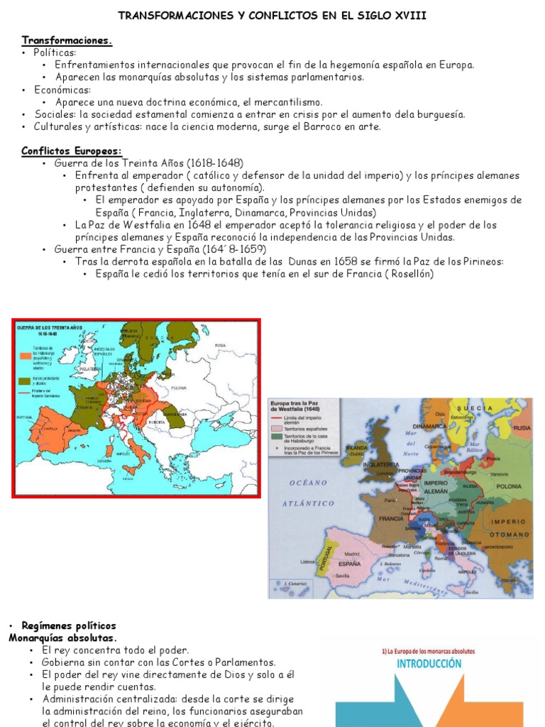 TEMA 9 EL SIGLO XVII EN EUROPA Y ESPAÑA (1) | PDF