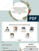 Berbagai Jenis Pendidikan Tinggi Nasional