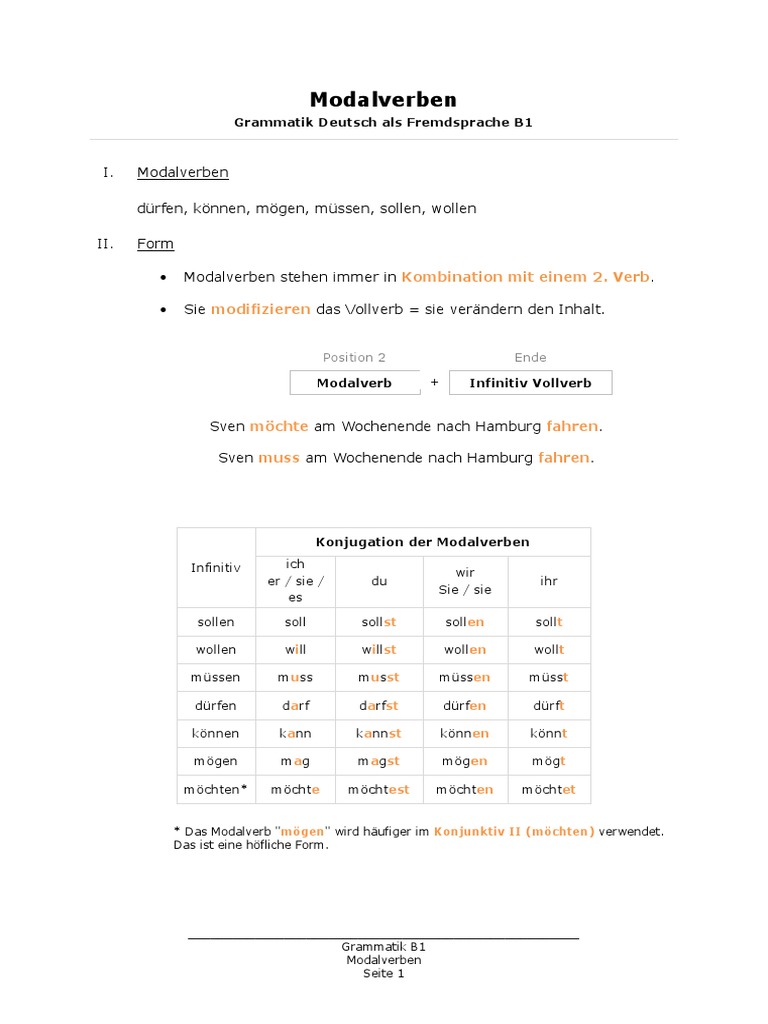 2 Modalverben | PDF