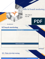 Mẫu Kế Hoạch Marketing- Sao Kim Branding