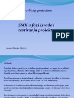 SMK U Fazi Izrade I Testiranja Projekta