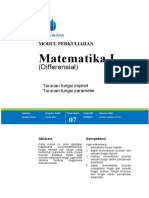 Modul-7. MTK I Differensial