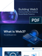 Building Web3 Communities From Existing Social Media Presence