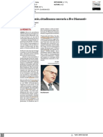 Dopo il premio, cittadinanza onoraria a Ilvo Diamanti - Il Corriere Adriatico del 21 agosto 2023