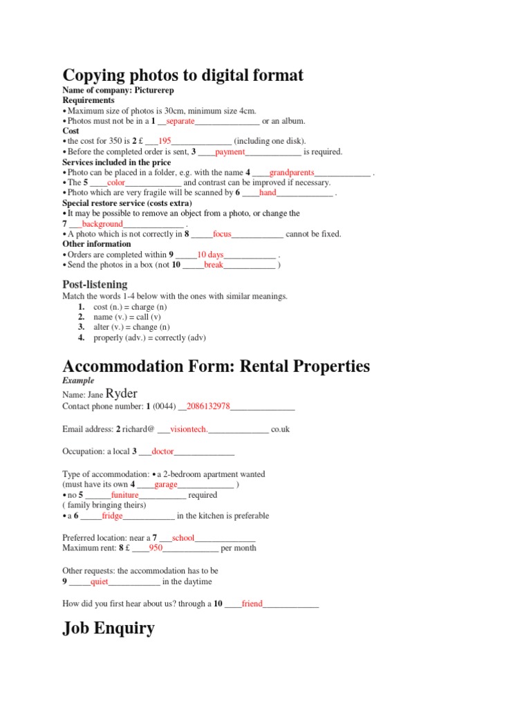 Copying photos to digital format ryder pdf