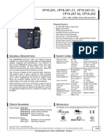 Puls CP10.241-S1 DIN Rail Power Supply Owner's Manual - Manualzz