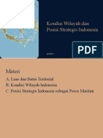 PPT Kondisi Wilayah dan Posisi Strategis Indonesia 