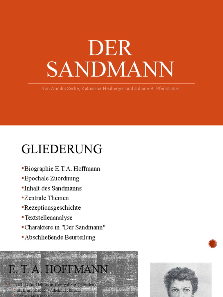 Der Sandmann | PDF