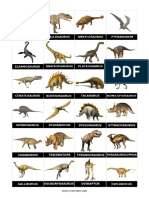 Tipos de Dinosaurios