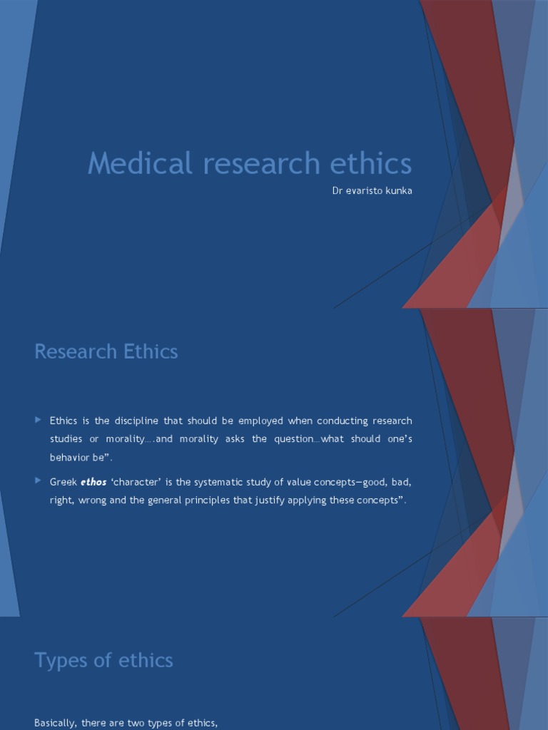 Medical Research Ethics | PDF | Informed Consent | Privacy