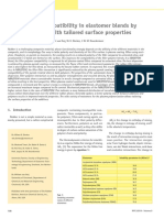 Overcoming Incompatibility in Elastomer Blends by Rubber Additives With Tailored Surface Properties