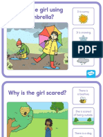 Spring Cause and Effect Scene and Question Cards