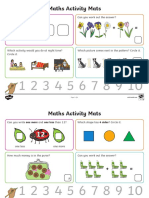 EYFS Maths Activity Mats