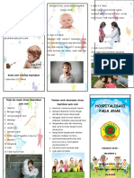 Leaflet Hospitalisasi Pada Anak