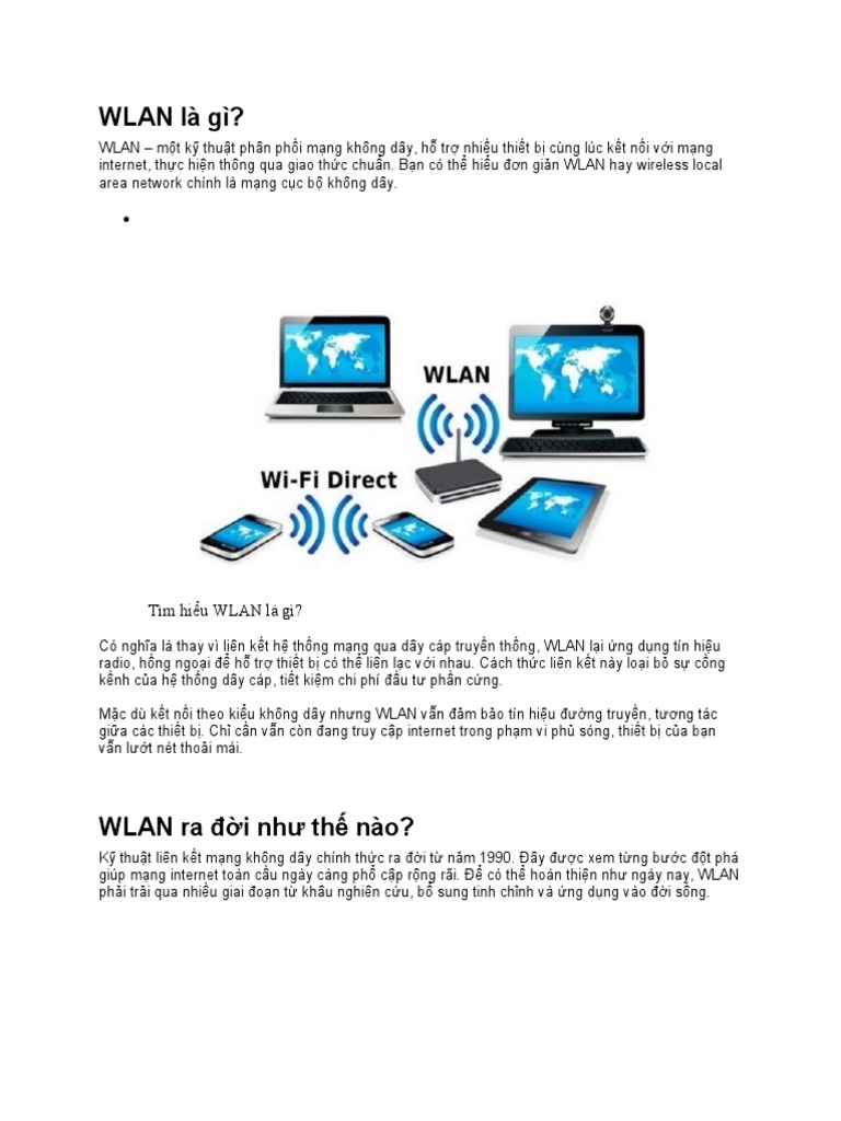 WLAN Là Gì | PDF