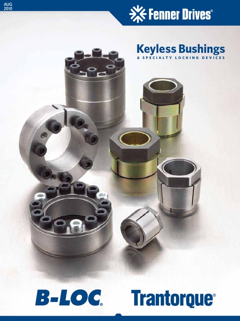 Fenner Keyless Bushings Download Free PDF Manufactured Goods