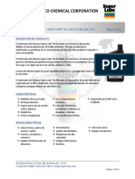 Technical Data Sheet Silicone Non Aerosol Pump Spanish