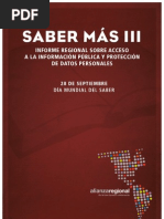 Informe SABER MÁS III