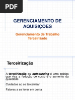 Gerenciamento de Aquisições
