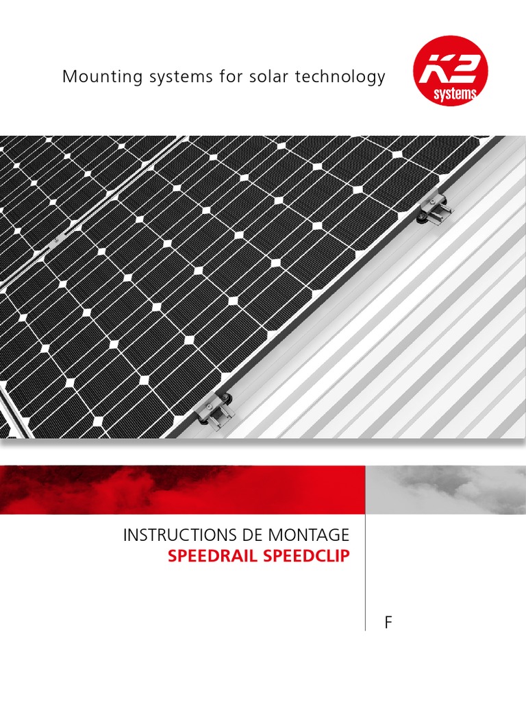 Notice Montage SpeedRail | PDF