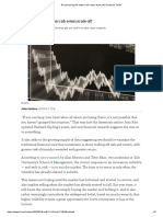 FT - Re-Assessing The Classic Risk-Return Trade Off