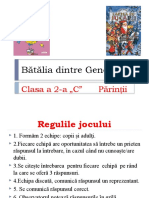 Concursul Bătălia Dintre Generații