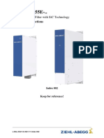 Operating Instructions: Active Harmonic Filter With Sic Technology