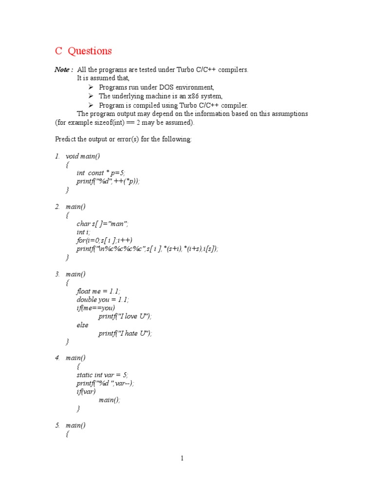 C Programs | PDF | Programming Paradigms | Software Engineering