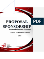 PROPOSAL SPONSORSHIP Kegiat An 17 Agustu