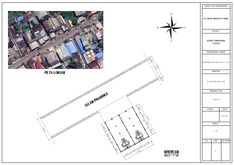 3-Story Building Site Plan 2023 | PDF