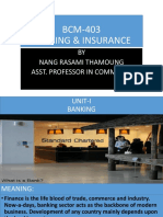 Banking and Insurance