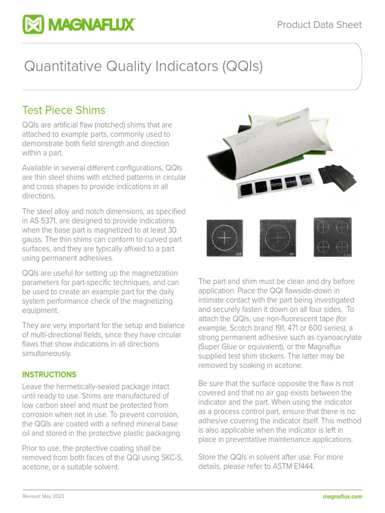 Notched Shims for Quality Testing | PDF | Materials | Industrial Processes