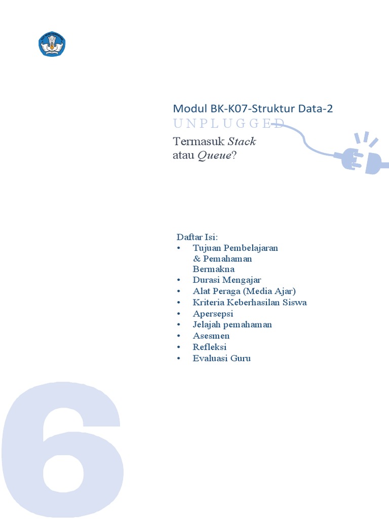 Pemahaman Struktur Data: Stack vs Queue | PDF | Komputer