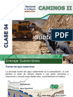 Clase 04 - Drenaje Subterraneo