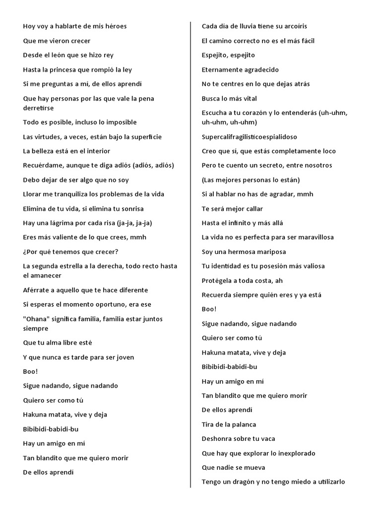 Hoy Voy A Hablarte de Mis Héroes PDF