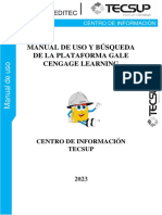 Manual de La Plataforma GALE CENGAGE