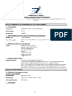 Safety Data Sheet Optimum Laundry Liquid Detergent