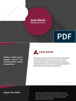 AXIS Bank Accomplished Mobile App For Enhancing Customer Experience
