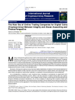 The New Era of Online Trading Companies For Digital Coins (Cryptocurrency) Between Integrity and Abuse: Accounting and Finance Perspective