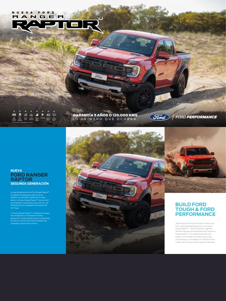 Fco Ficha Tecnica Ranger Raptor | PDF